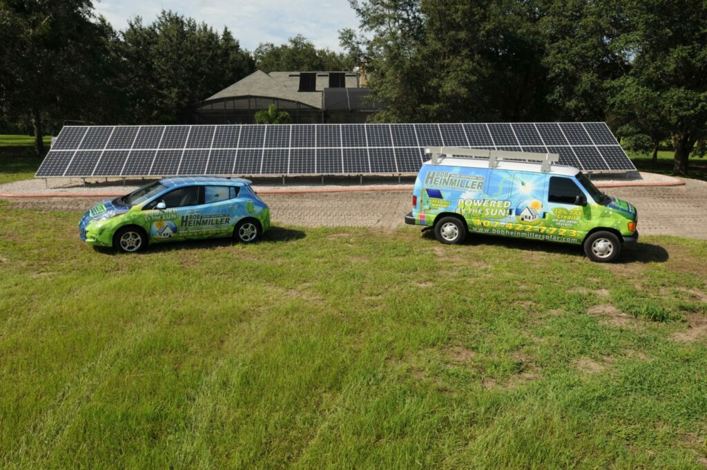 Bob heinmiller solar company trucks